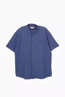 Рубашка с узором мужская Jean Piere JP8415-BX Синий