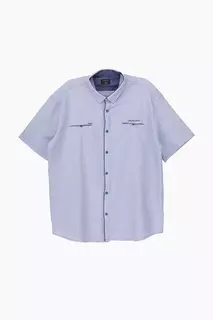 Рубашка с узором мужская Jean Piere JP8415-BX Белый