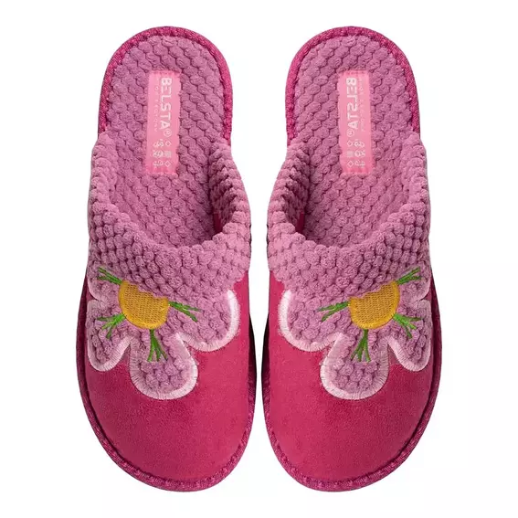 Комнатные тапочки Белста розовые фото 1 — интернет-магазин Tapok
