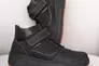 Подростковые ботинки кожаные зимние черные Levons Л-54 мех Фото 4