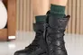 Женские ботинки кожаные зимние черные OLLI 93 Фото 4