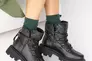 Женские ботинки кожаные зимние черные OLLI 93 Фото 7
