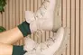 Жіночі черевики шкіряні зимові бежеві OLLI 93 Фото 1