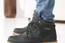 Чоловічі черевики шкіряні зимові чорні Clubshoes 97 бот Фото 1