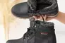 Чоловічі черевики шкіряні зимові чорні Clubshoes 97 бот Фото 4