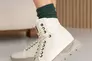 Жіночі кросівки шкіряні зимові молочні VlaMar 753 Фото 5