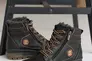Подростковые ботинки кожаные зимние черные Levons 122 Фото 4