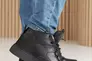 Чоловічі кросівки шкіряні зимові чорні Splinter Б 0623 Фото 1