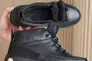 Мужские кроссовки кожаные зимние черные Splinter Б 0623 Фото 5