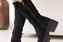 Женские ботинки замшевые зимние черные Marsela 206 высокие Фото 3