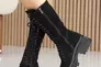 Женские ботинки замшевые зимние черные Marsela 206 высокие Фото 8