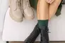 Женские ботинки кожаные зимние бежевые Marsela 708 Фото 2