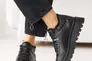 Жіночі черевики шкіряні зимові чорні Udg 24149/1А Фото 9