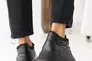Жіночі черевики шкіряні зимові чорні Udg 24149/1А Фото 11
