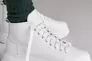 Женские ботинки кожаные зимние белые Udg 24171/6А Фото 9