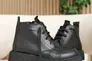 Жіночі черевики шкіряні зимові чорні Solo 188 Фото 5