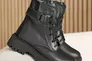 Женские ботинки кожаные зимние черные Solo 178А Фото 2