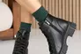 Жіночі черевики шкіряні зимові чорні Udg 24178/1А Фото 6