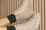 Женские ботинки кожаные зимние бежевые Udg 24178/125А Фото 12