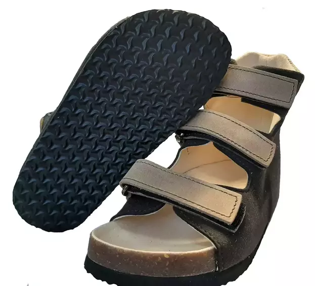 Ортопедические сандалии Foot Care FC-112 коричневые фото 4 — интернет-магазин Tapok