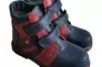 Ортопедичні зимові черевики FootCare FC-116 синьо-червоні Фото 1