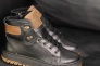 Подростковые ботинки кожаные зимние черные CrosSAV 322 Фото 4