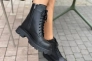 Ботинки женские кожаные черные демисезонные Фото 19