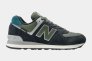 Кросівки чоловічі New balance 574 U574KBG Фото 1