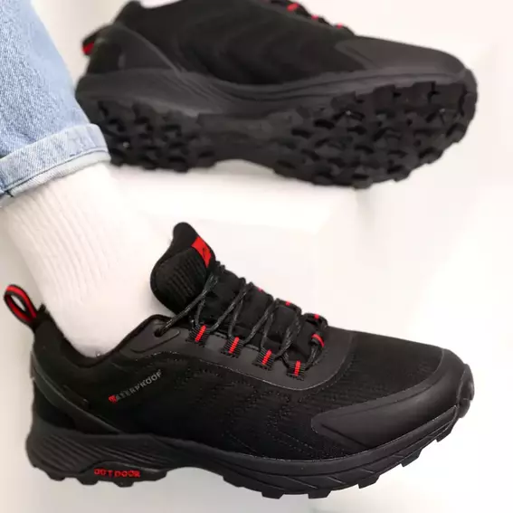 Кросівки термо чоловічі водонепроникні 586527 Чорні фото 6 — інтернет-магазин Tapok