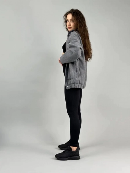 Кроссовки женские кожаные черного цвета фото 6 — интернет-магазин Tapok