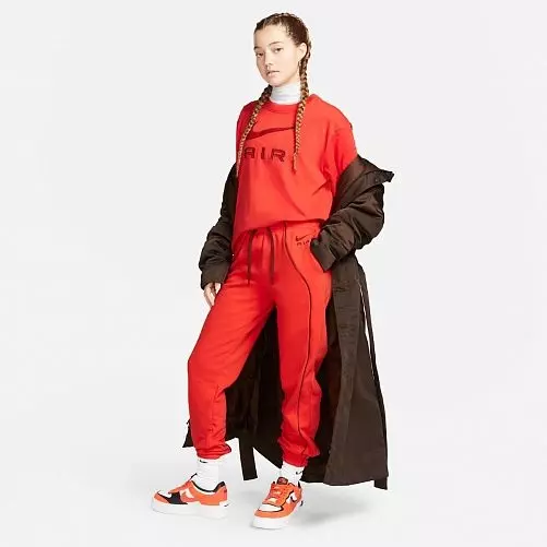 Жіночі штани NIKE W NSW AIR FLC MR JOGGER DQ6563-696 фото 2 — інтернет-магазин Tapok