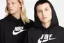 Жіноча кофта NIKE W NSW CLUB FLC GX CROP HDY DQ5850-010 Фото 3