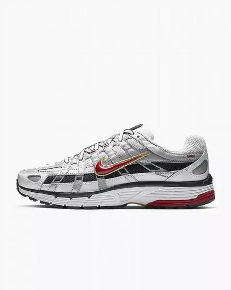 Кроссовки Nike Sportswear P-6000 Grey Bv1021-101 фото 2 — интернет-магазин Tapok