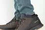 Мужские кроссовки кожаные зимние черно-коричневые Emirro 101 Фото 3