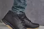 Мужские кроссовки кожаные зимние черные Emirro 101 Фото 1