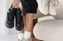 Жіночі кросівки шкіряні зимові чорні Yuves 272 хутро Фото 2