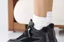 Жіночі кросівки шкіряні зимові чорні Yuves 272 хутро Фото 8