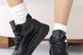 Жіночі кросівки шкіряні зимові чорні Yuves 272 хутро Фото 10