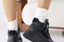 Жіночі кросівки шкіряні зимові чорні Yuves 272 хутро Фото 11