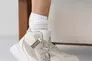 Жіночі кросівки шкіряні зимові молочні Yuves 272 хутро Фото 5
