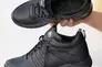 Мужские кроссовки кожаные зимние черные Extrem 1722 Фото 5