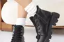 Женские ботинки кожаные зимние черные OLLI 24 Фото 3