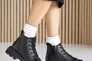 Женские ботинки кожаные зимние черные OLLI 24 Фото 8
