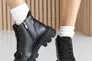 Женские ботинки кожаные зимние черные OLLI 24 Фото 9