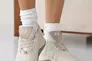 Жіночі кросівки шкіряні зимові молочні Emirro 10271-20 Фото 5