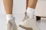 Жіночі кросівки шкіряні зимові молочні Emirro 10271-20 Фото 7