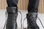 Мужские ботинки кожаные зимние черные Rivest С Фото 2