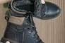 Мужские ботинки кожаные зимние черные Rivest С Фото 5