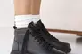 Жіночі черевики шкіряні зимові чорні Udg 24171/1А Фото 4