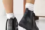 Жіночі черевики шкіряні зимові чорні Udg 24171/1А Фото 5